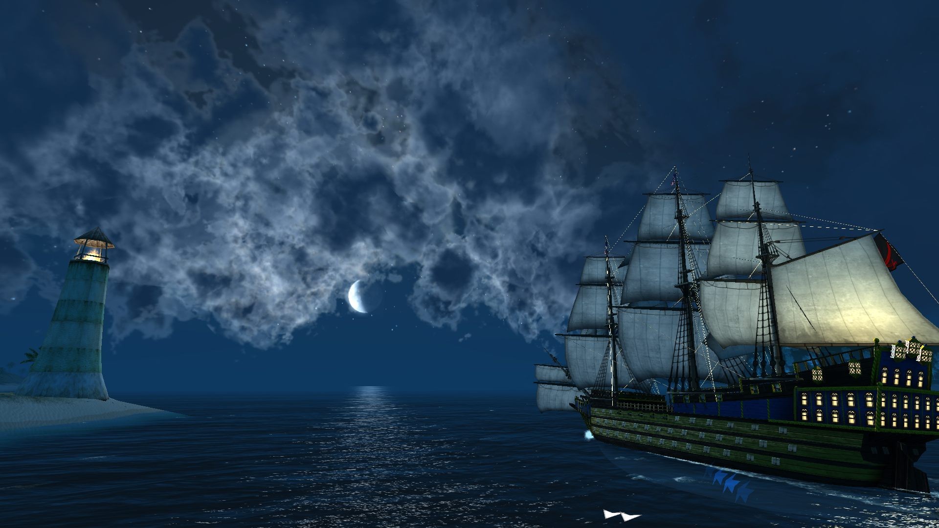 the pirate: caribbean hunt ship location