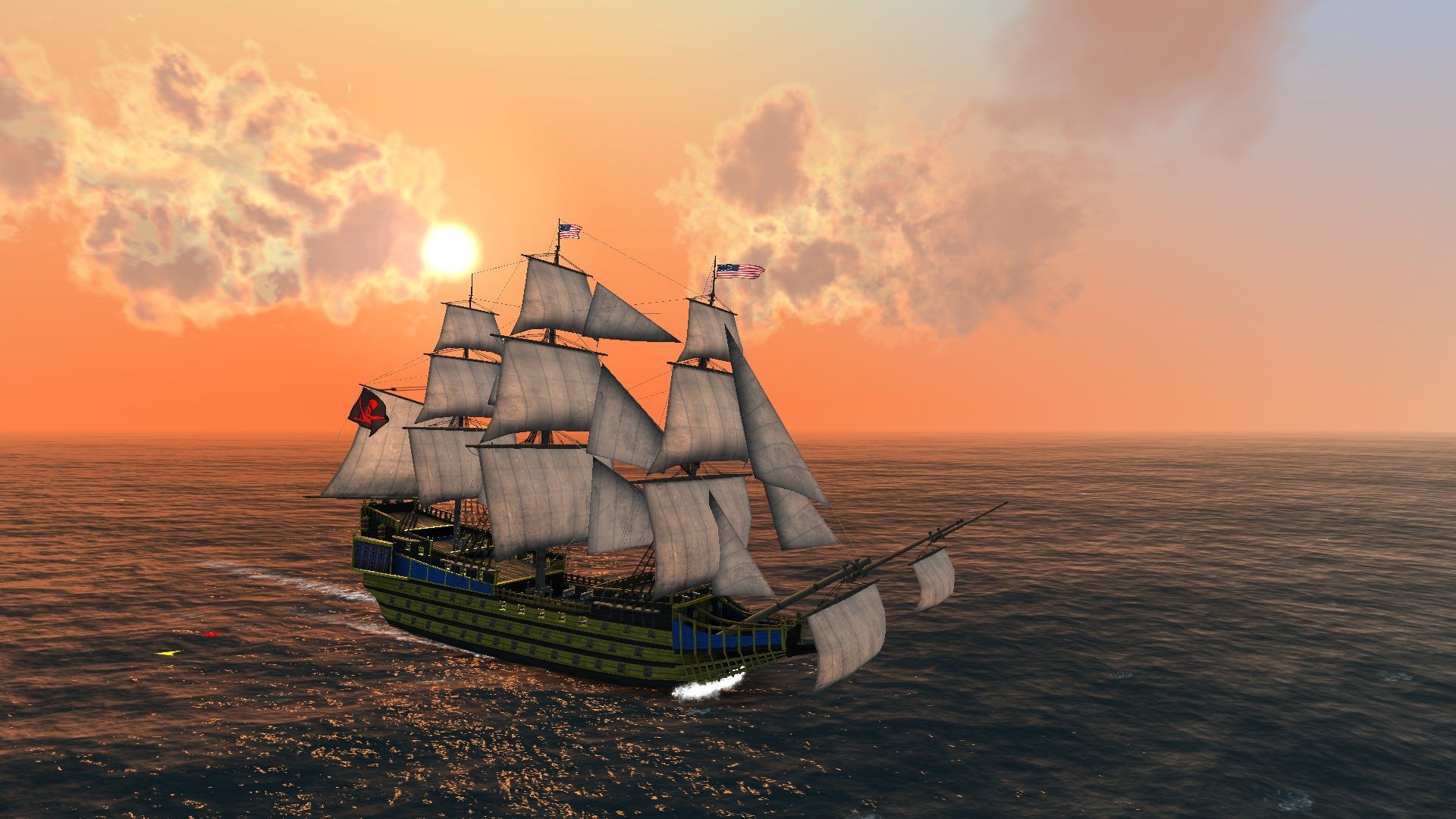 pirates caribbean hunt ship mods