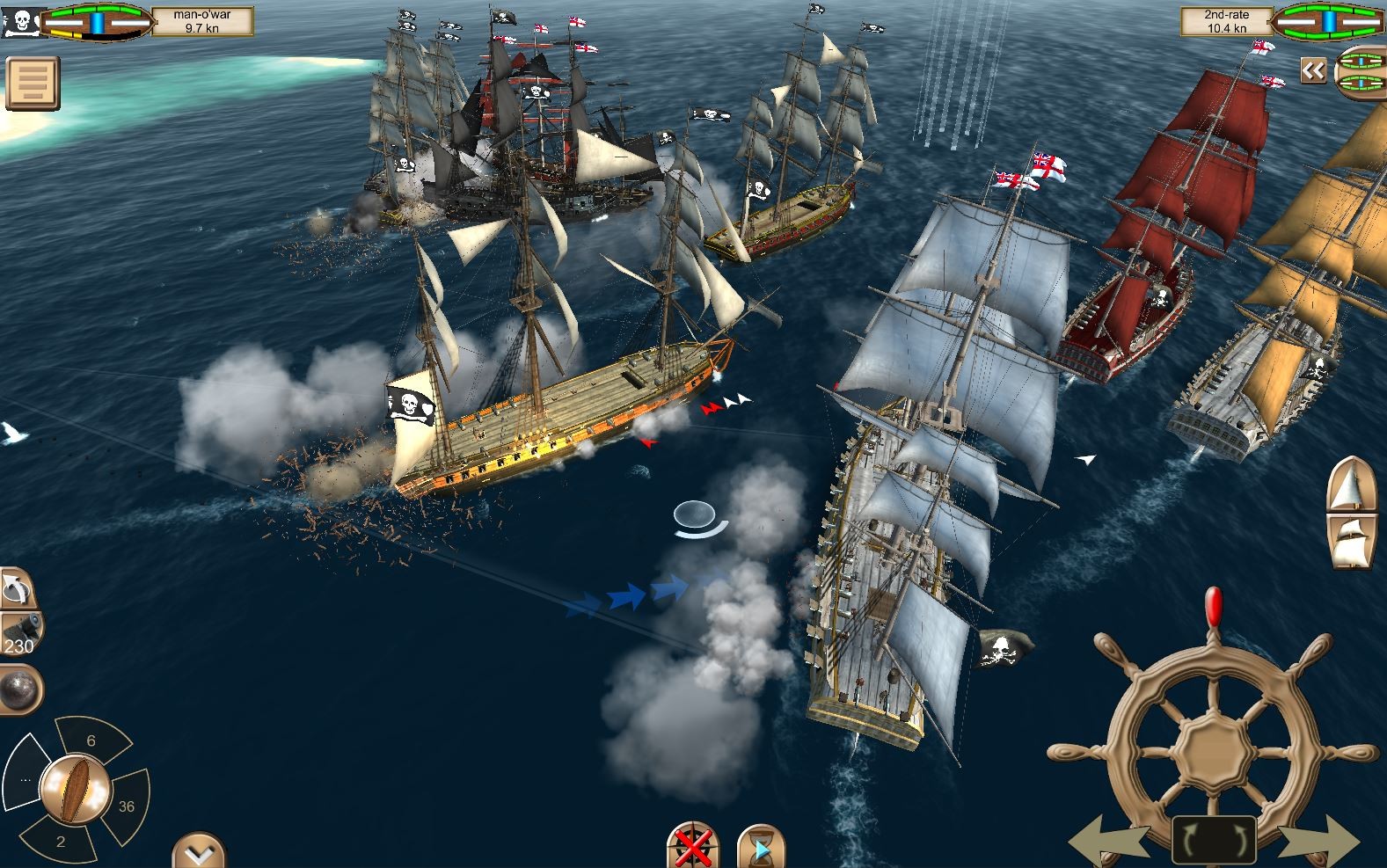 the pirate: caribbean hunt how capture ships