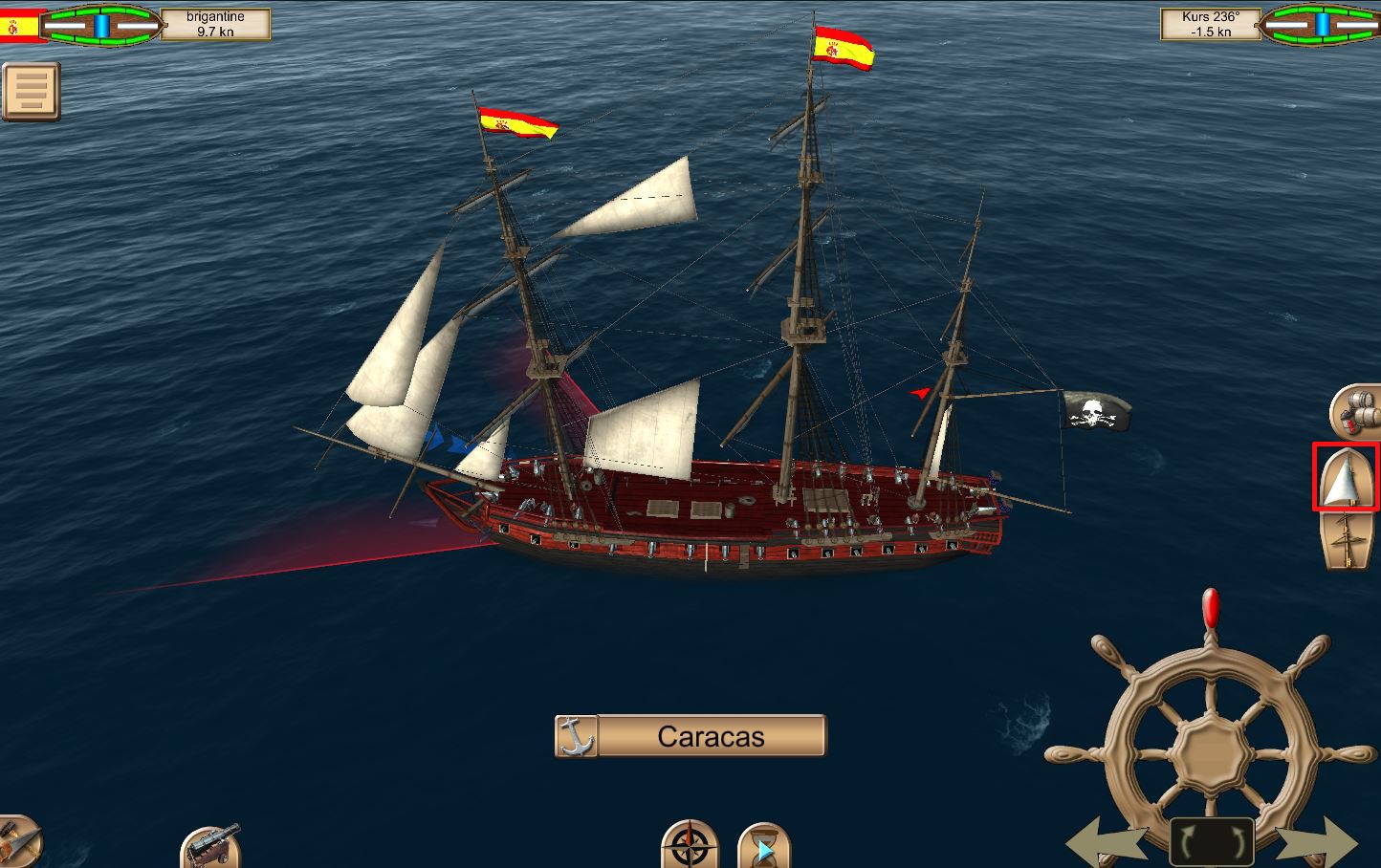 the pirate caribbean hunt ships