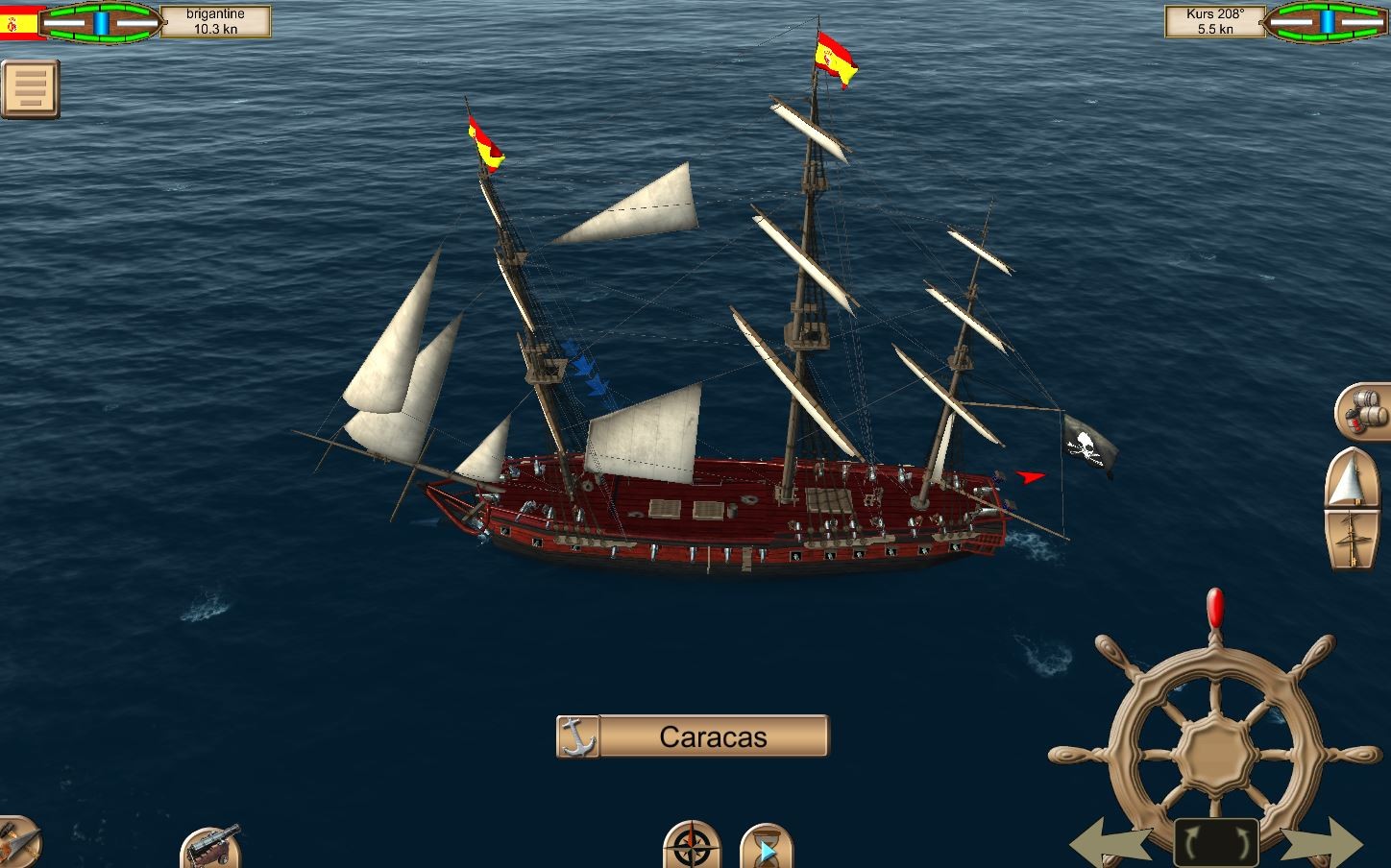 the pirate caribbean hunt how to repair ships